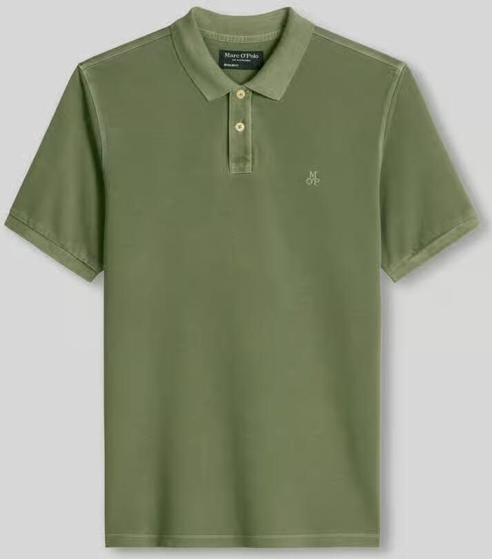 Marc O'Polo regular fit poloshirt van puur katoen met gestikt logo - Foto 2
