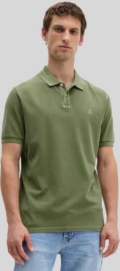 Marc O'Polo regular fit poloshirt van puur katoen met gestikt logo - Foto 3