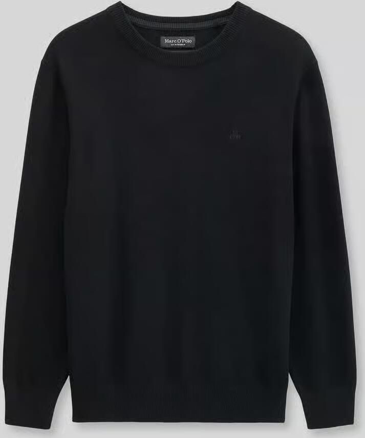 Marc O'Polo Regular fit gebreide pullover van een mix van katoen en scheerwol