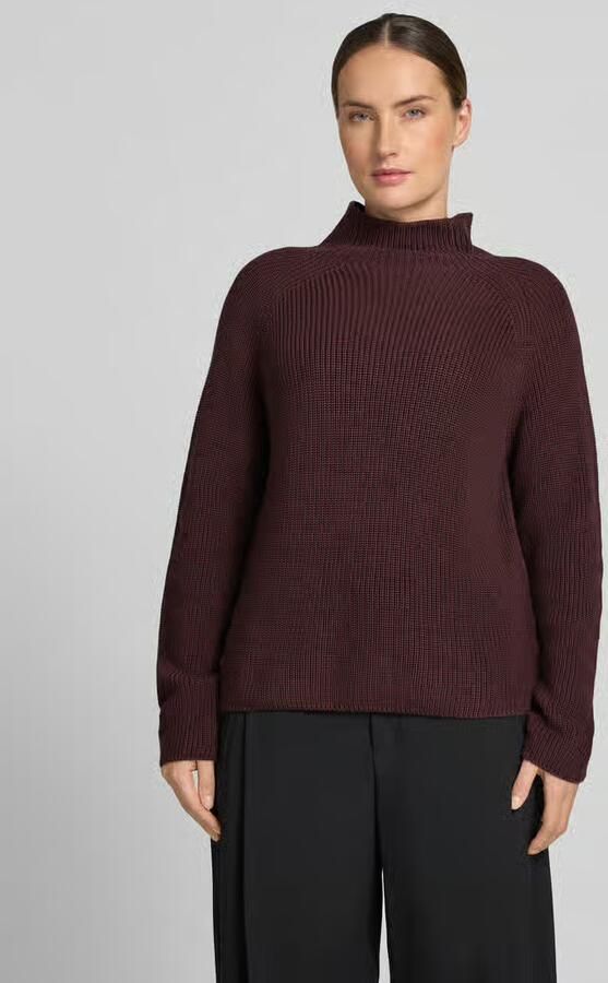 Marc O'Polo Regular fit gebreide pullover van zuiver katoen - Foto 3