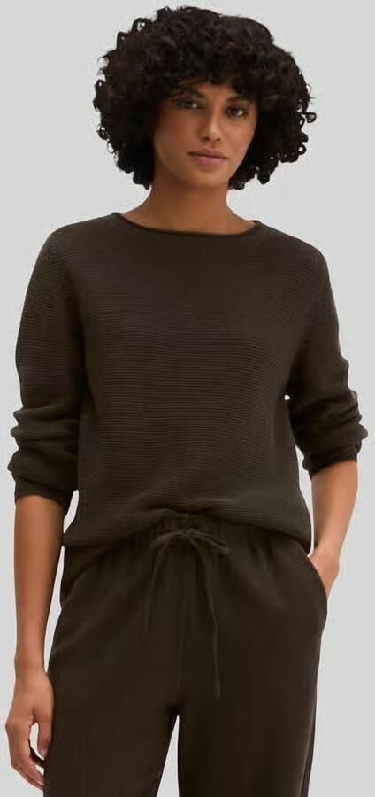 Marc O'Polo Regular fit pullover van puur katoen - Foto 3