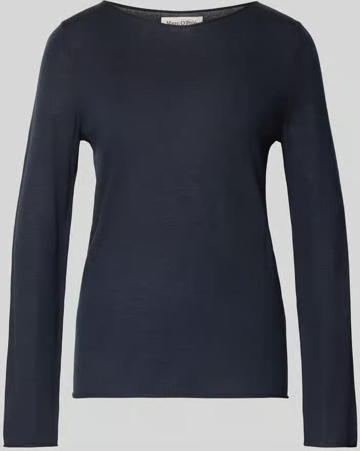 Marc O'Polo regular fit pullover van zuivere scheerwol - Foto 2