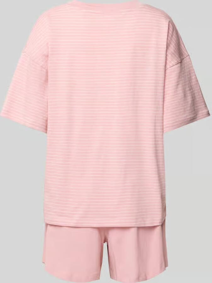 Marc O'Polo Shortama Korte mouw met ronde hals elastisch (2-delig)