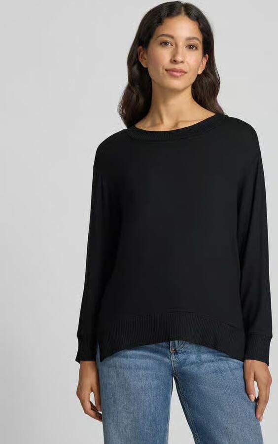 Marc O'Polo Regular fit shirt met lange mouwen en ribboorden - Foto 2