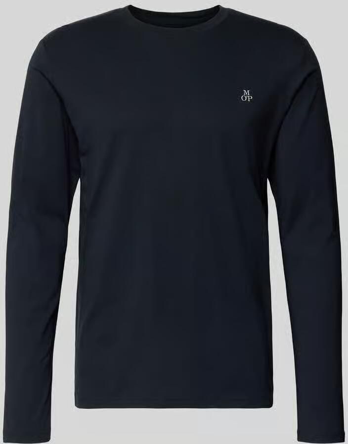 Marc O'Polo Marc &O&amp;amp;amp;amp;#39;Polo; Long Sleeve T-Shirt Navy Blauw Heren - Foto 5