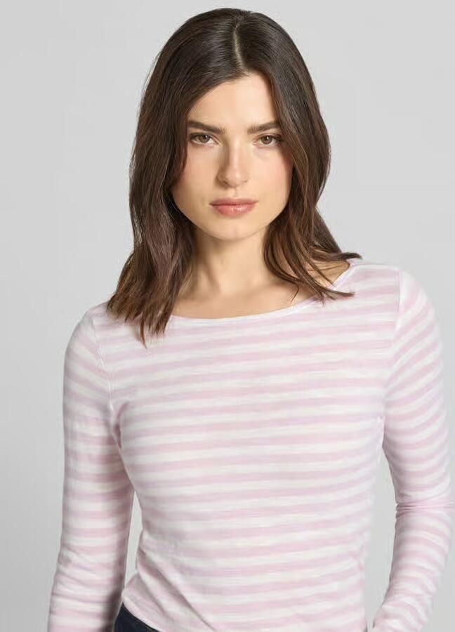 Marc O'Polo Regular fit shirt met lange mouwen van puur katoen