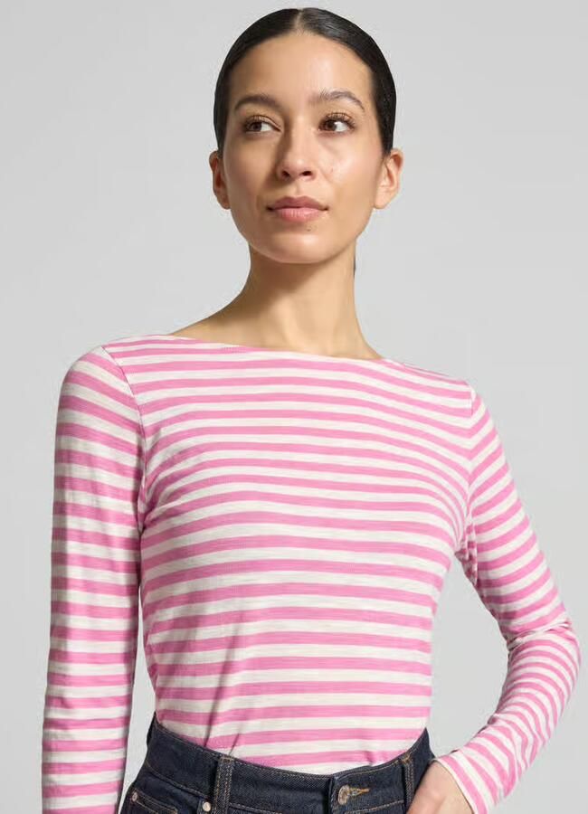 Marc O'Polo Regular fit shirt met lange mouwen van puur katoen