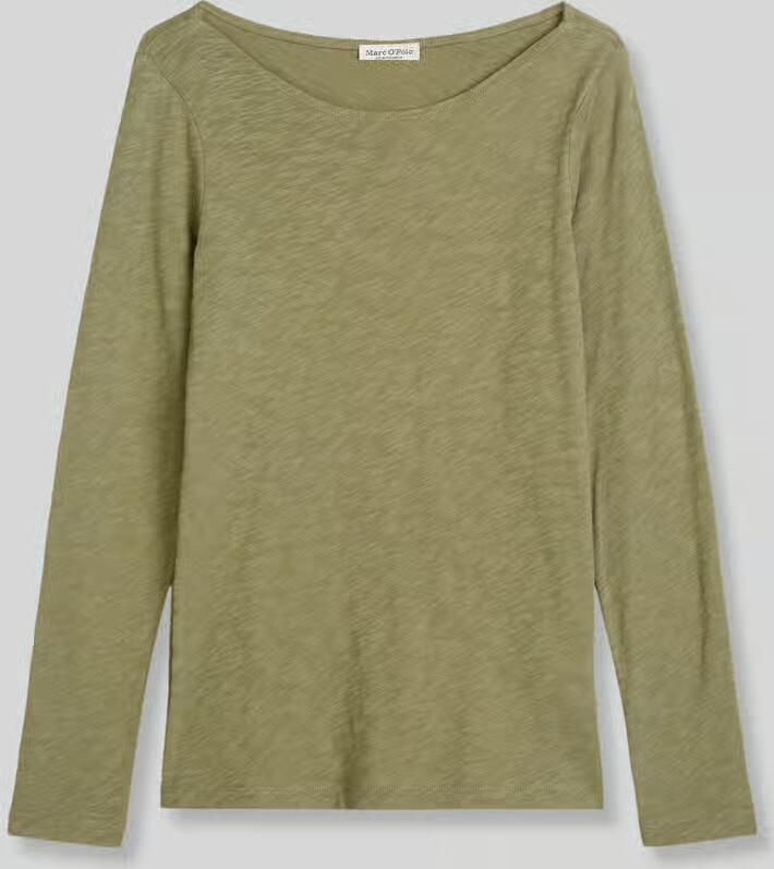 Marc O'Polo regular fit shirt met lange mouwen van puur katoen - Foto 2