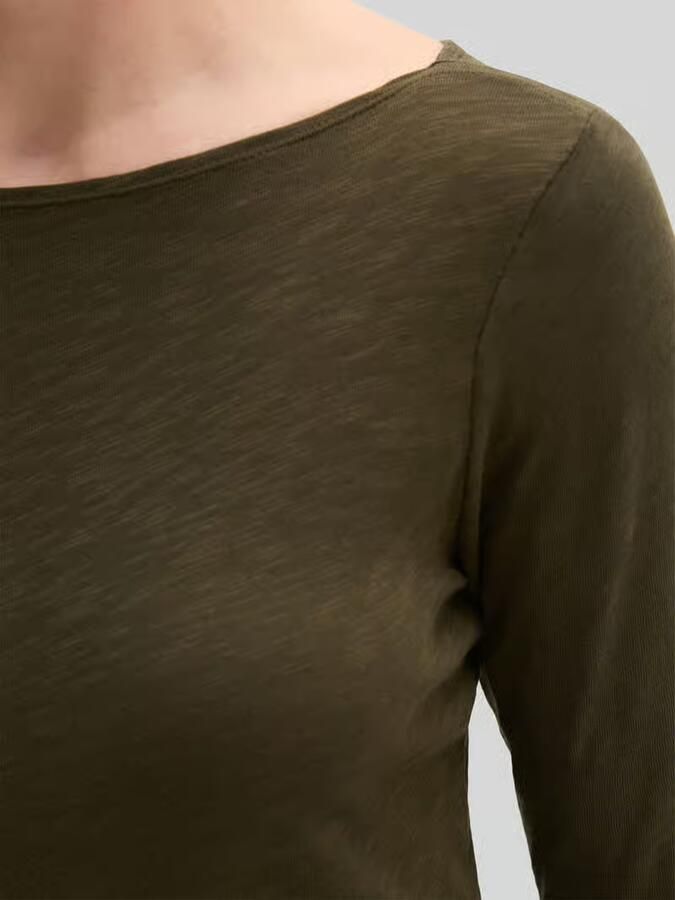 Marc O'Polo regular fit shirt met lange mouwen van puur katoen