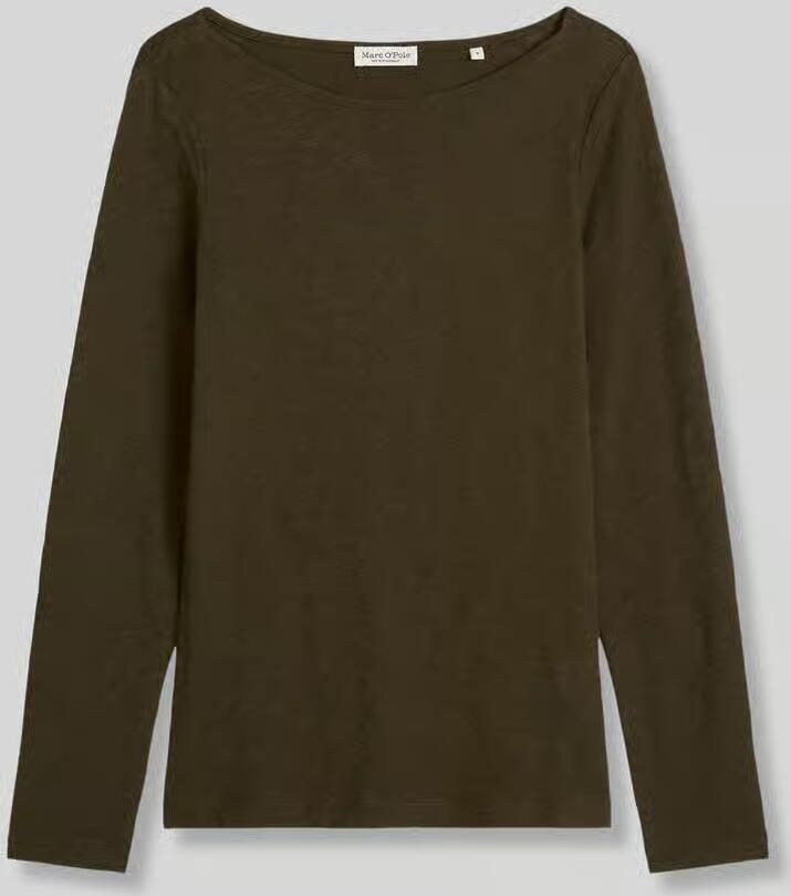 Marc O'Polo regular fit shirt met lange mouwen van puur katoen - Foto 2