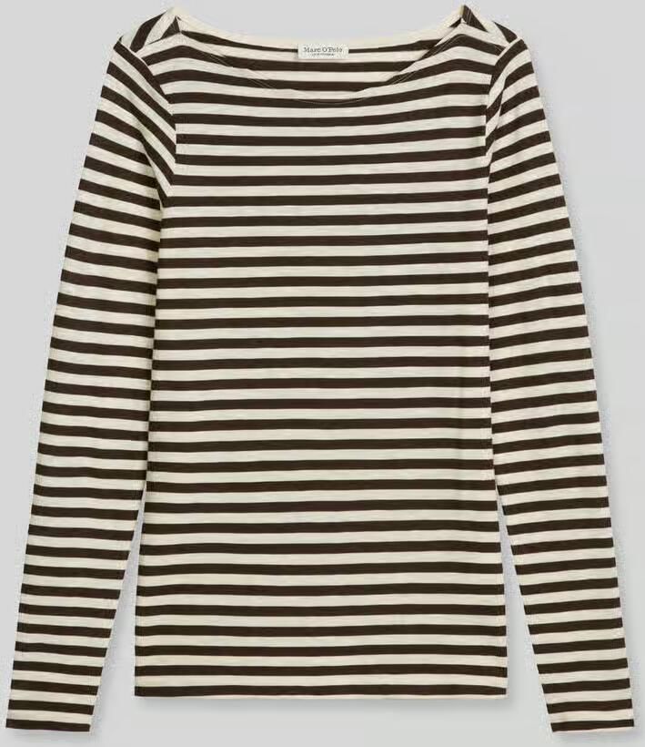 Marc O'Polo regular fit shirt met lange mouwen van puur katoen