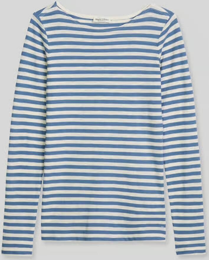Marc O'Polo regular fit shirt met lange mouwen van puur katoen - Foto 2