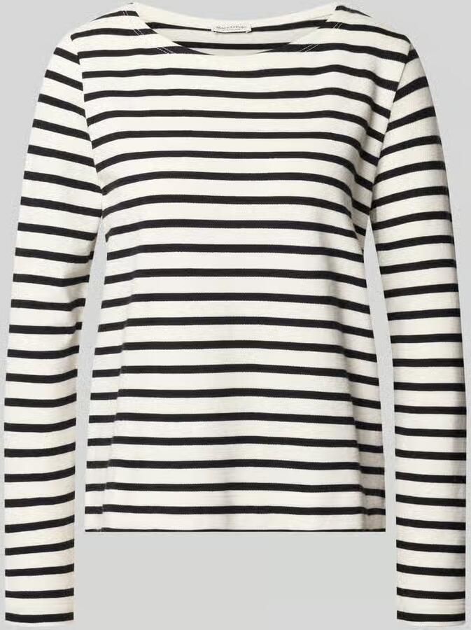 Marc O'Polo regular fit shirt met lange mouwen van puur katoen - Foto 2