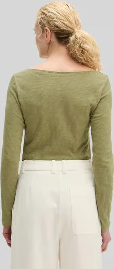 Marc O'Polo regular fit shirt met lange mouwen van puur katoen - Foto 3
