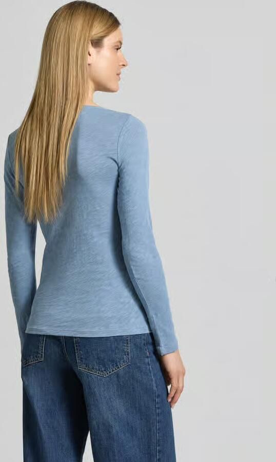Marc O'Polo Regular fit shirt met lange mouwen van puur katoen - Foto 4