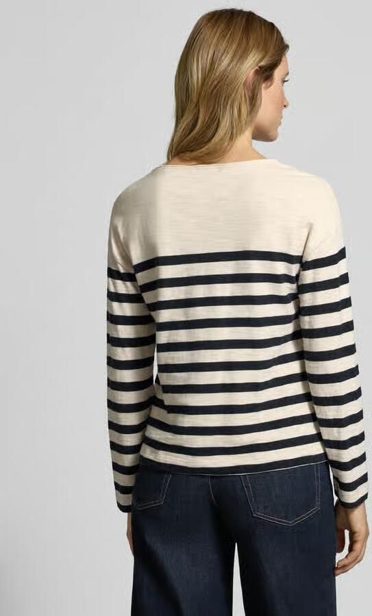 Marc O'Polo Regular fit shirt met lange mouwen van puur katoen
