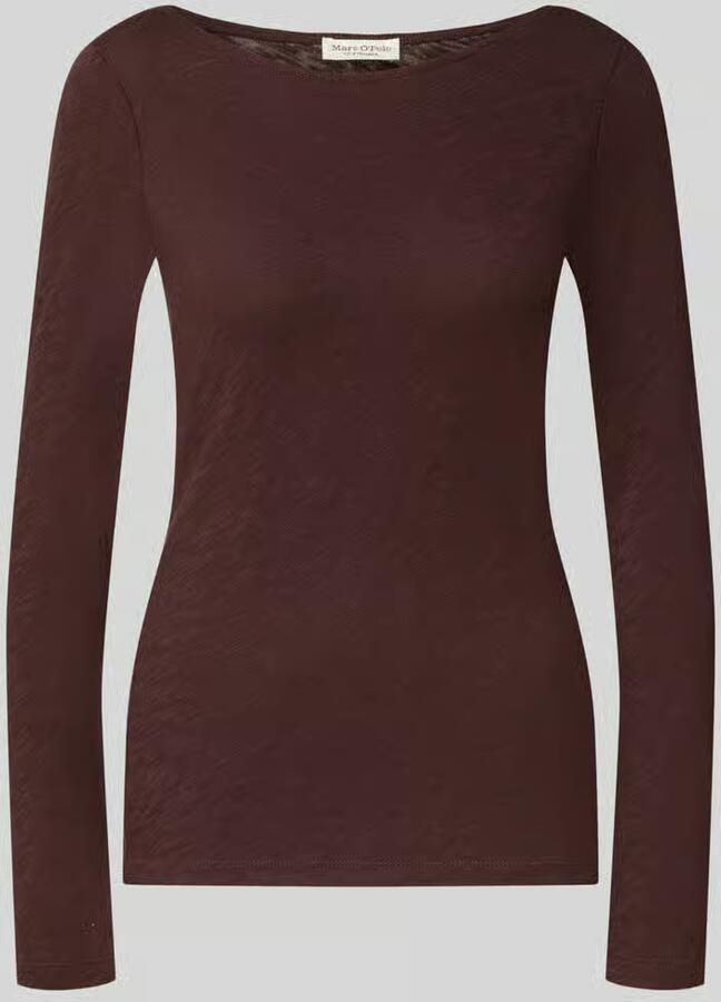 Marc O'Polo regular fit shirt met lange mouwen van puur katoen