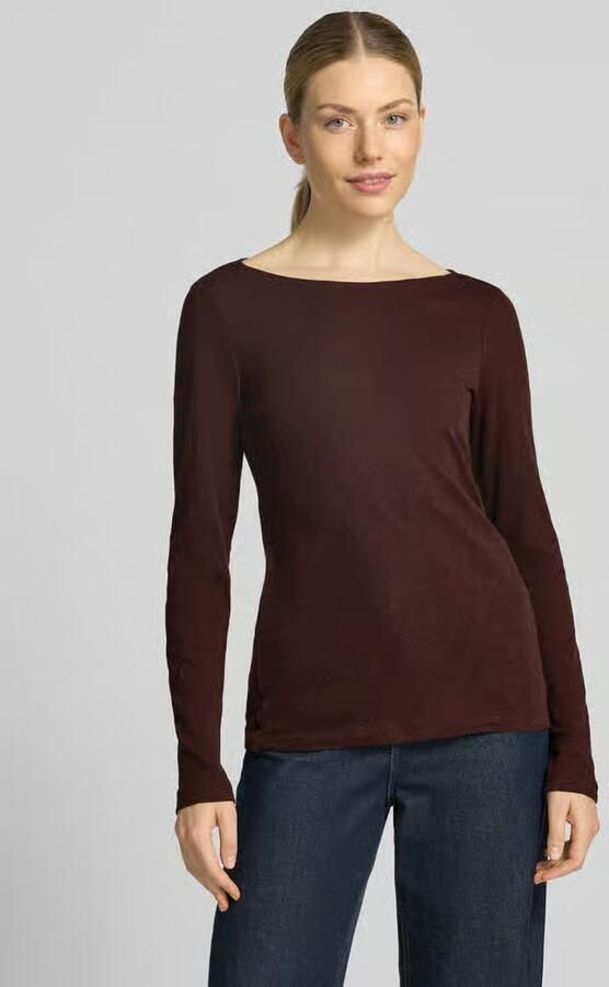 Marc O'Polo regular fit shirt met lange mouwen van puur katoen - Foto 2