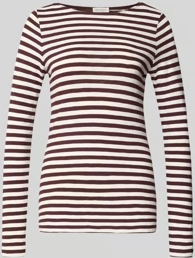 Marc O'Polo regular fit shirt met lange mouwen van puur katoen - Foto 2