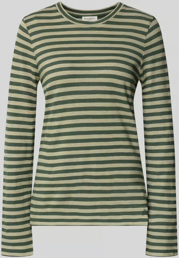 Marc O'Polo Regular fit shirt met lange mouwen van puur katoen