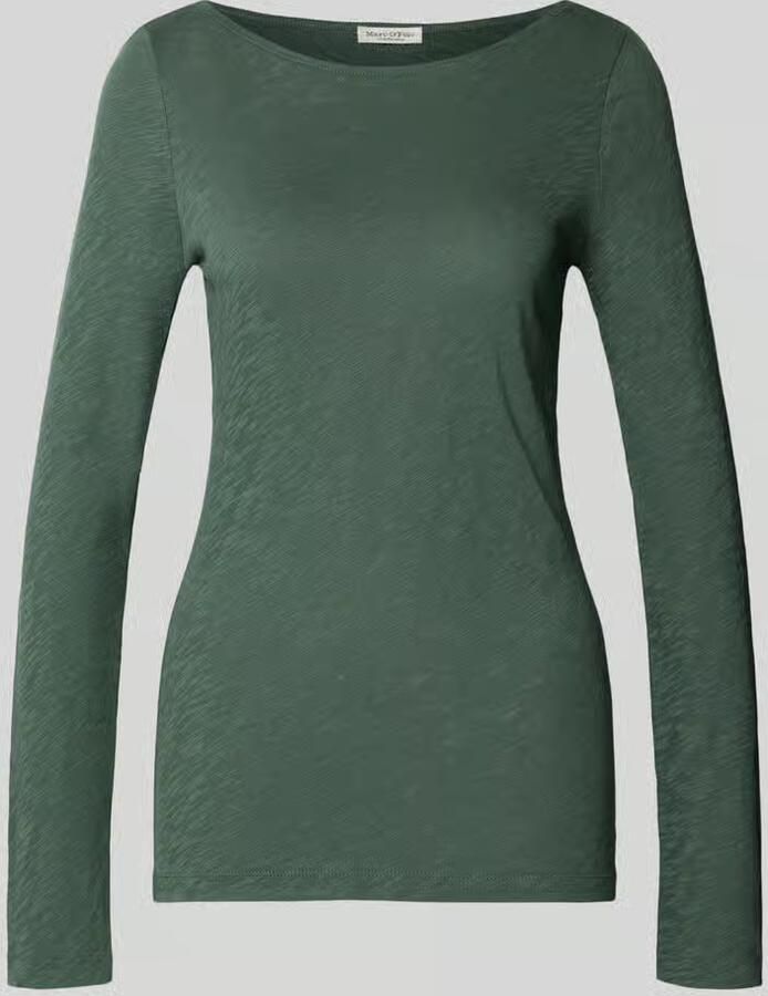 Marc O'Polo regular fit shirt met lange mouwen van puur katoen