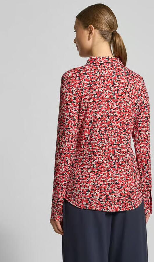 Marc O'Polo Regular fit shirt met lange mouwen van viscosemix