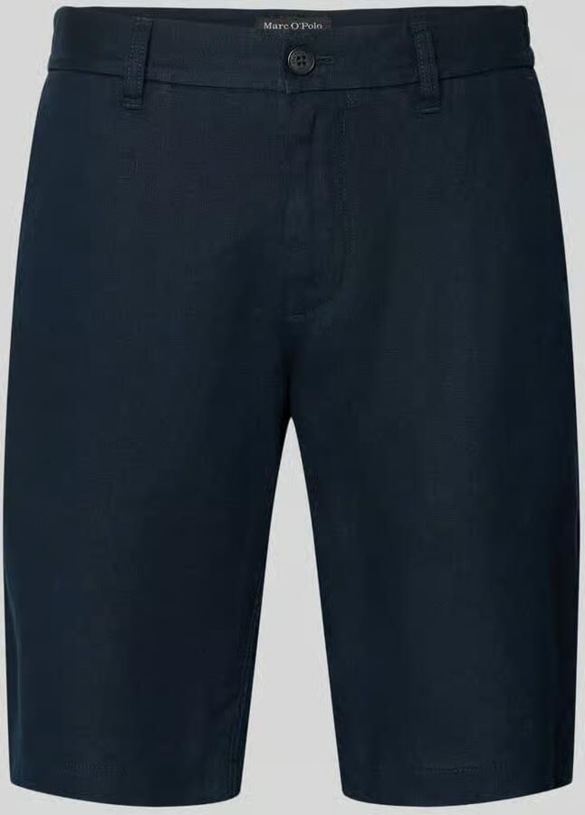 Marc O'Polo regular fit short van puur linnen model 'RESO JOGGER' - Foto 2