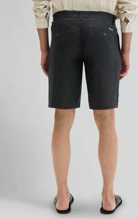 Marc O'Polo regular fit short van puur linnen model 'RESO JOGGER'
