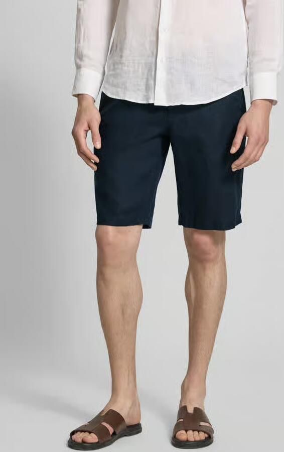 Marc O'Polo regular fit short van puur linnen model 'RESO JOGGER' - Foto 2
