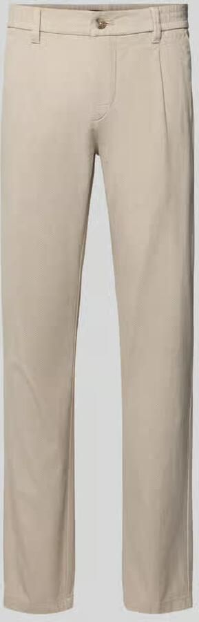 Marc O'Polo Regular fit smalle broek van katoenmix