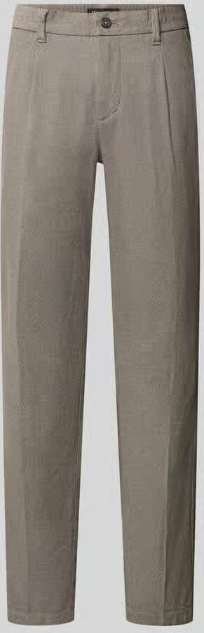 Marc O'Polo Regular fit smalle broek van katoenmix model 'Stig Jogger' - Foto 3