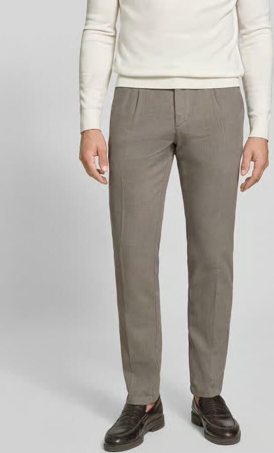 Marc O'Polo Regular fit smalle broek van katoenmix model 'Stig Jogger' - Foto 3