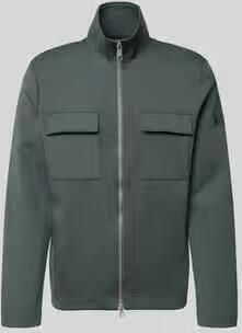 Marc O'Polo Regular fit sweatjack van katoenmix