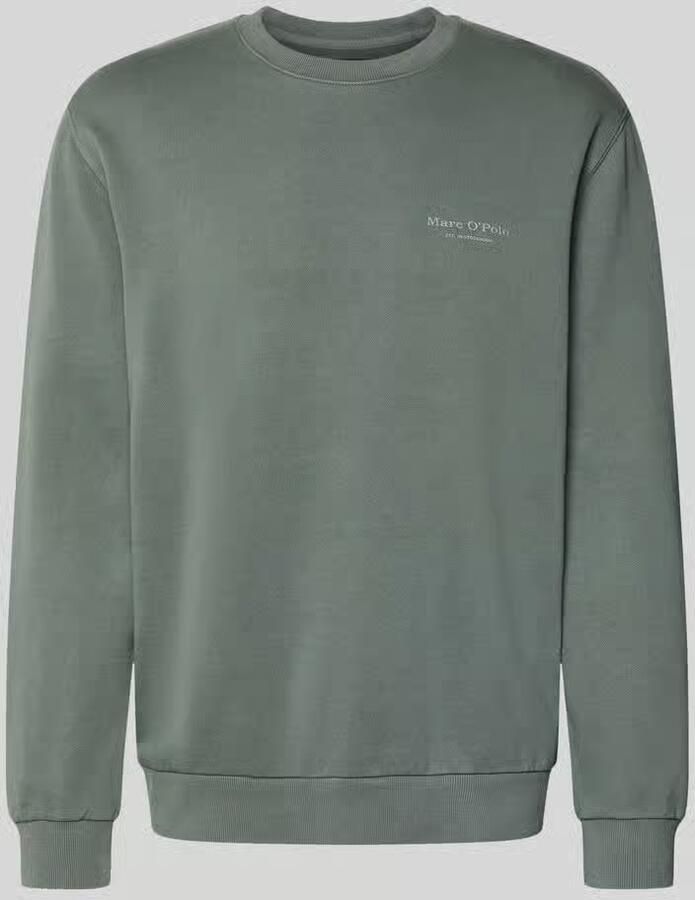 Marc O'Polo regular fit sweatshirt van puur katoen - Foto 2