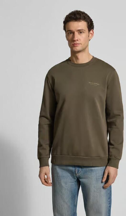 Marc O'Polo regular fit sweatshirt van puur katoen - Foto 4