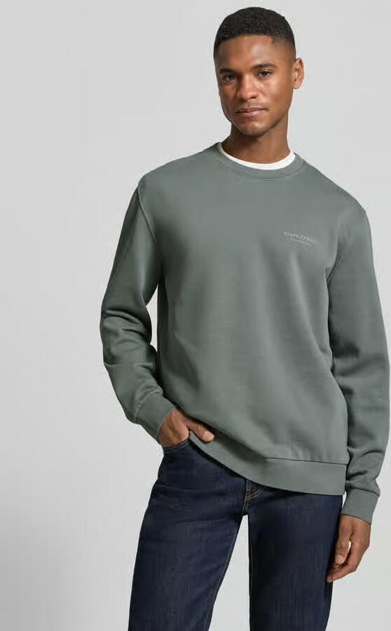 Marc O'Polo regular fit sweatshirt van puur katoen - Foto 2