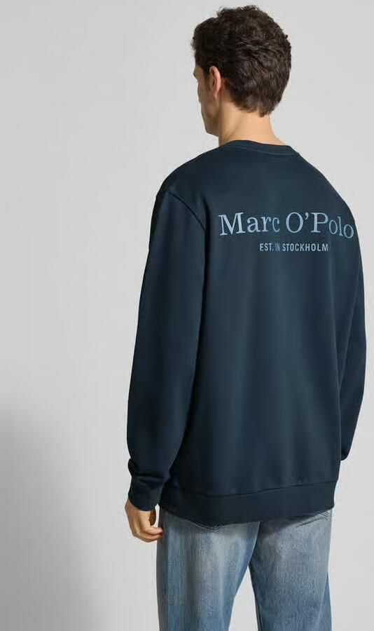 Marc O'Polo regular fit sweatshirt van puur katoen - Foto 3