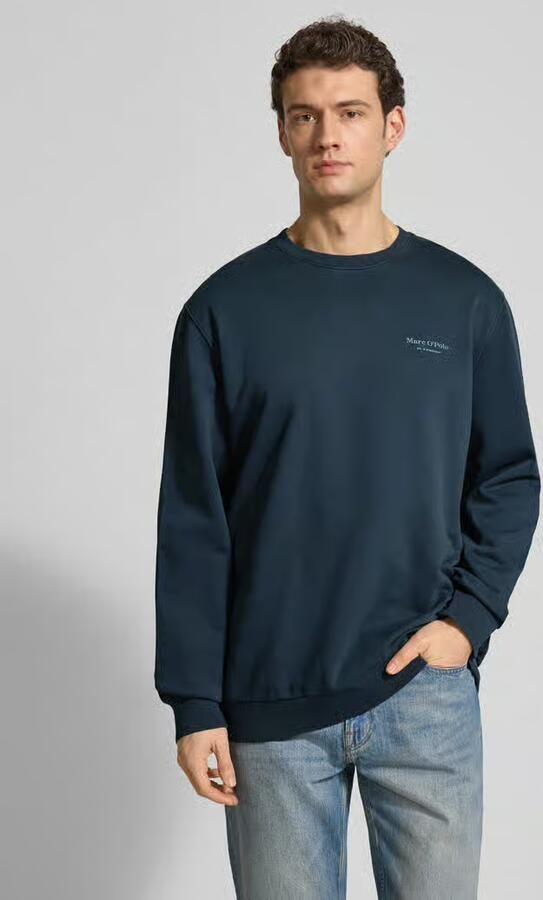Marc O'Polo regular fit sweatshirt van puur katoen - Foto 2