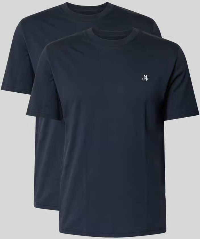 Marc O'Polo Regular fit T-shirt in een set van 2 stuks