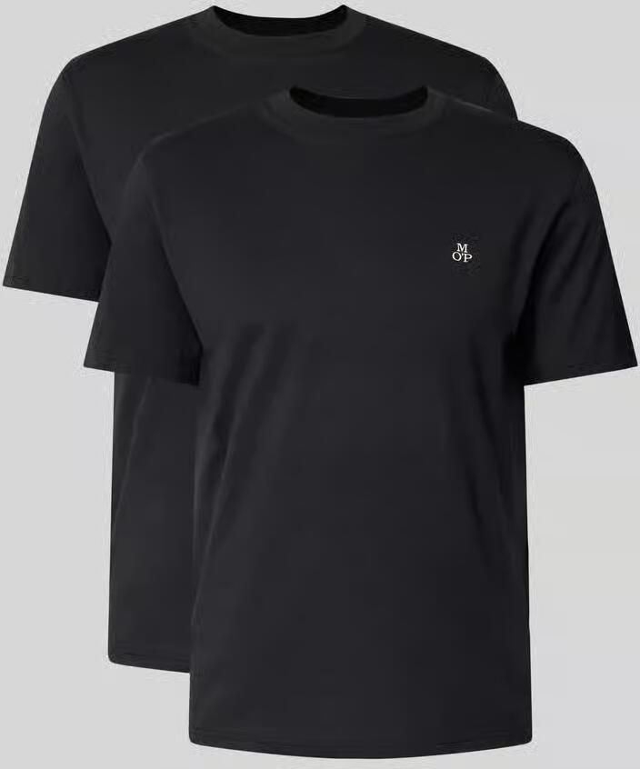 Marc O'Polo Regular fit T-shirt in een set van 2 stuks