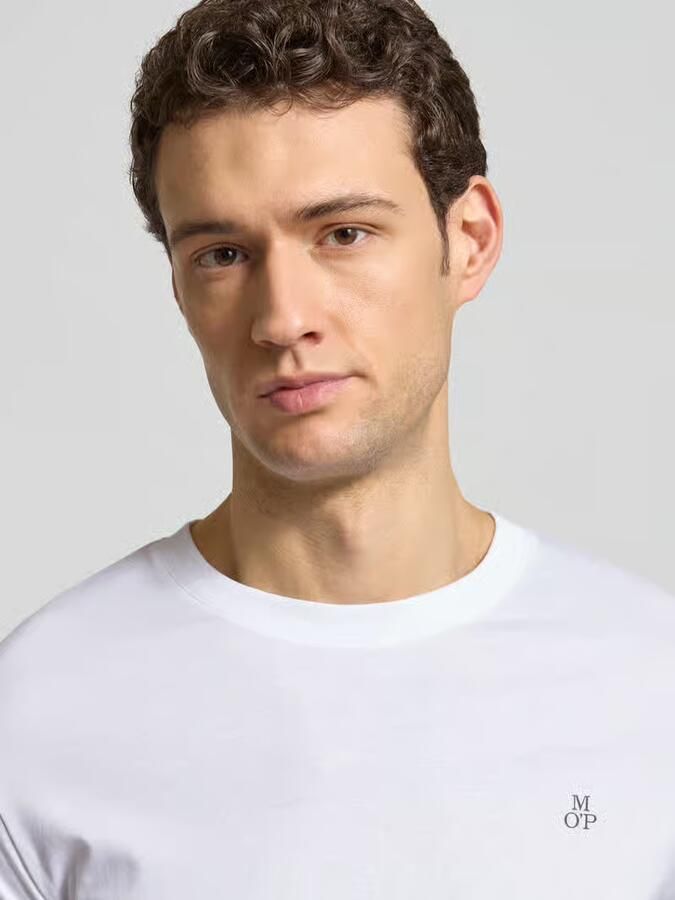 Marc O'Polo Regular fit T-shirt set van puur katoen in set van 3