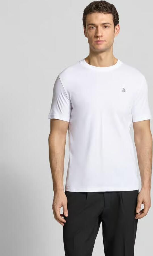 Marc O'Polo Regular fit T-shirt set van puur katoen in set van 3 - Foto 3
