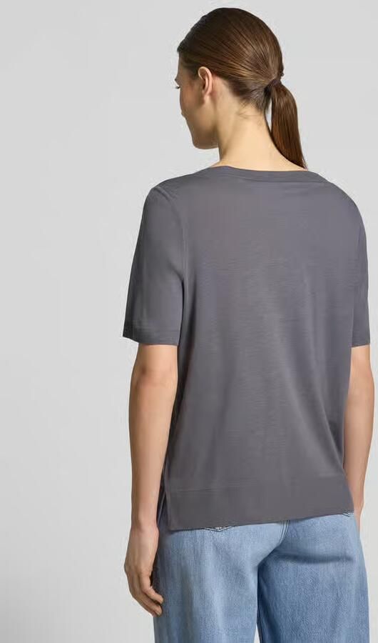 Marc O'Polo Regular fit T-shirt van mix van katoen en lyocell