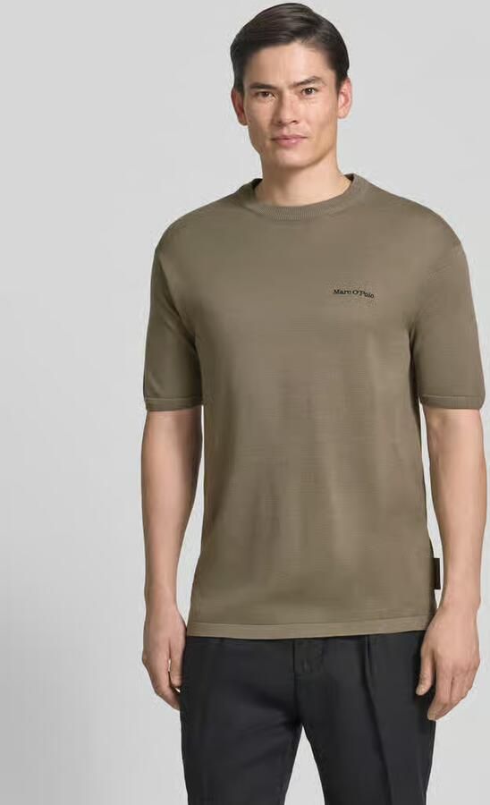Marc O'Polo regular fit T-shirt van puur katoen × DFB Travel collectie - Foto 3