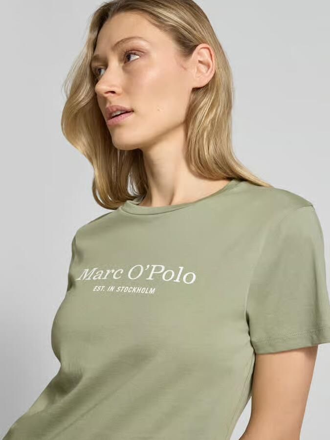 Marc O'Polo Regular fit T-shirt van puur katoen