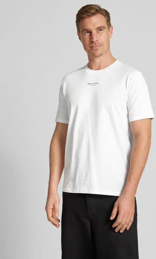 Marc O'Polo Regular fit T-shirt van puur katoen - Foto 2