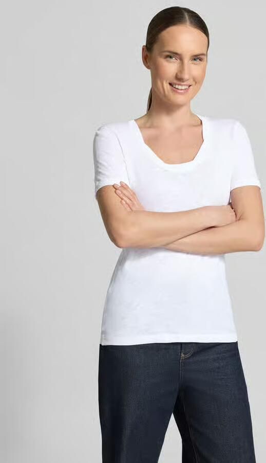 Marc O'Polo regular fit T-shirt van puur katoen - Foto 4