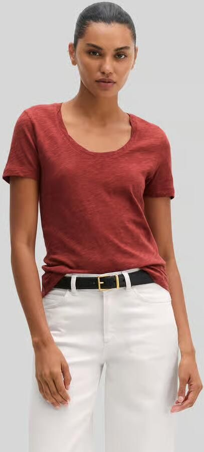 Marc O'Polo regular fit T-shirt van puur katoen - Foto 2
