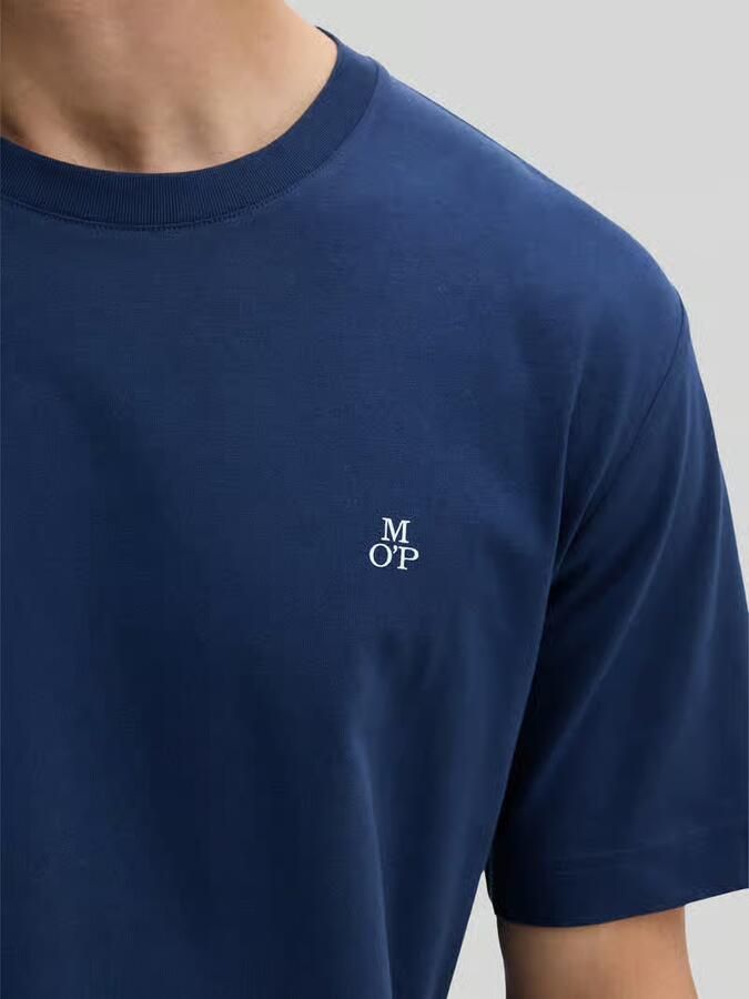 Marc O'Polo regular fit T-shirt van puur katoen met logoprint