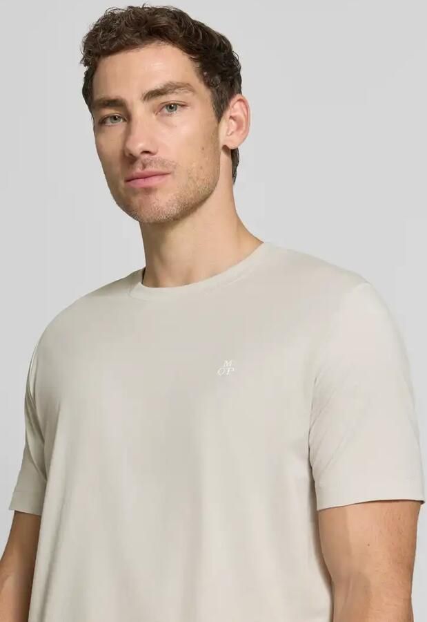 Marc O'Polo regular fit T-shirt van puur katoen met logoprint - Foto 2